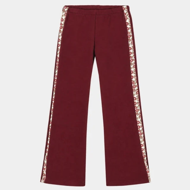 🐡Pantalone Zampa Bambina Felpa Cotone PTZ-FL-2 P.R