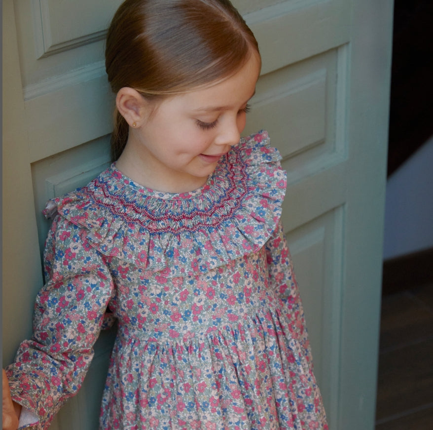 Abito liberty B7041 B704 Tartaleta