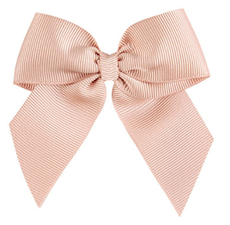 🎀SS26 Fiocco in gros grain con clip per capelli – Cóndor