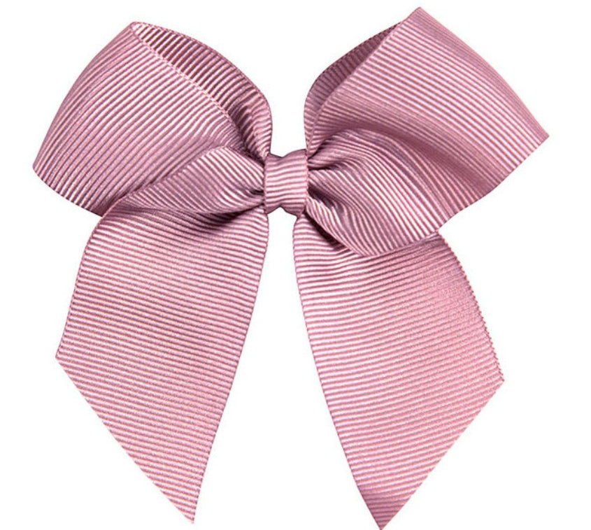 🎀SS26 Fiocco in gros grain con clip per capelli – Cóndor