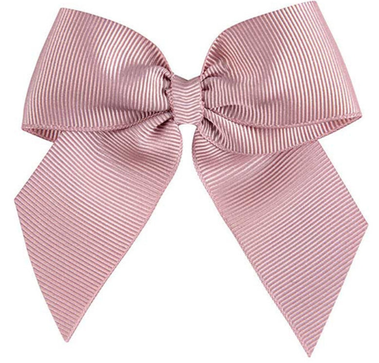 🎀SS26 Fiocco in gros grain con clip per capelli – Cóndor