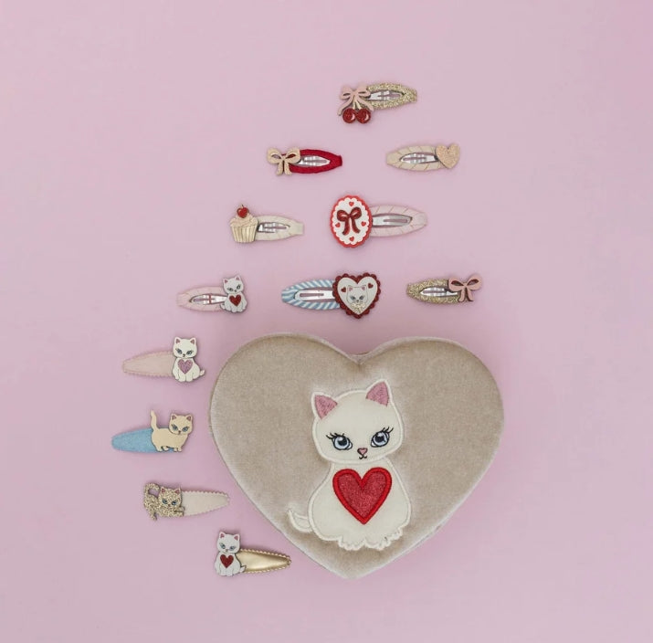 🎀 AI26/27 Kittybow mini hair clips  M.L