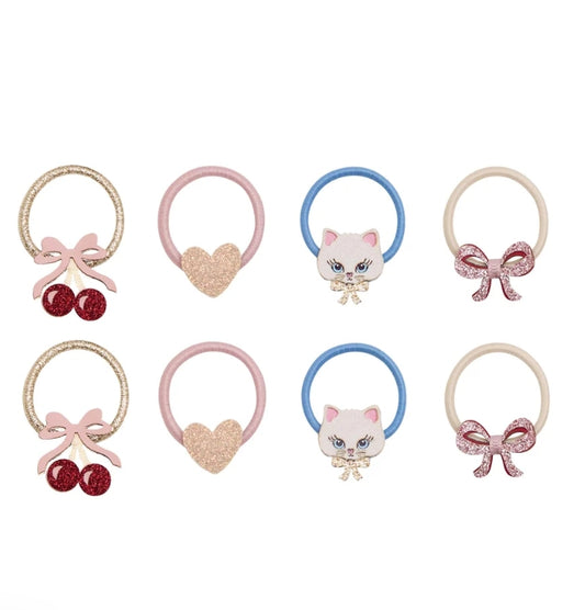 🎀AI26/27 Kittybow mini hair ties M.L