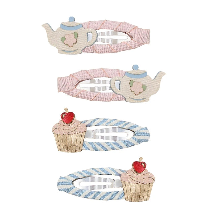 🎀 AI26/27 Afternoon tea hair clips 4pz M.L