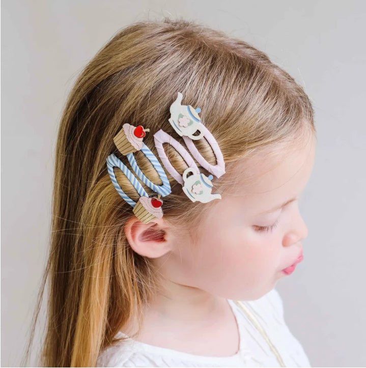 🎀 AI26/27 Afternoon tea hair clips 4pz M.L