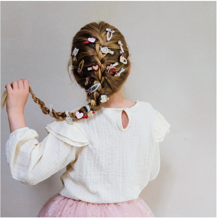 🎀 AI26/27 Afternoon tea hair clips 4pz M.L