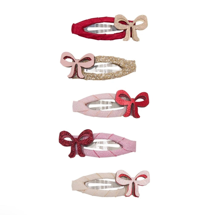 🎀 AI26/27 Cutesy bow mini hair clips M.L
