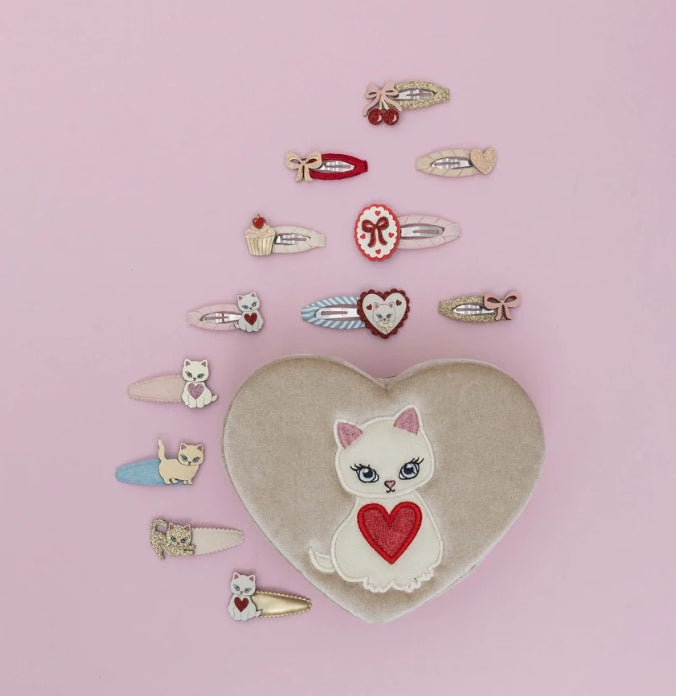 🎀 AI26/27 Cutesy bow mini hair clips M.L