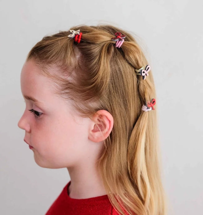 🎀 AI26/27 Cutesy bow mini hair ties M.L
