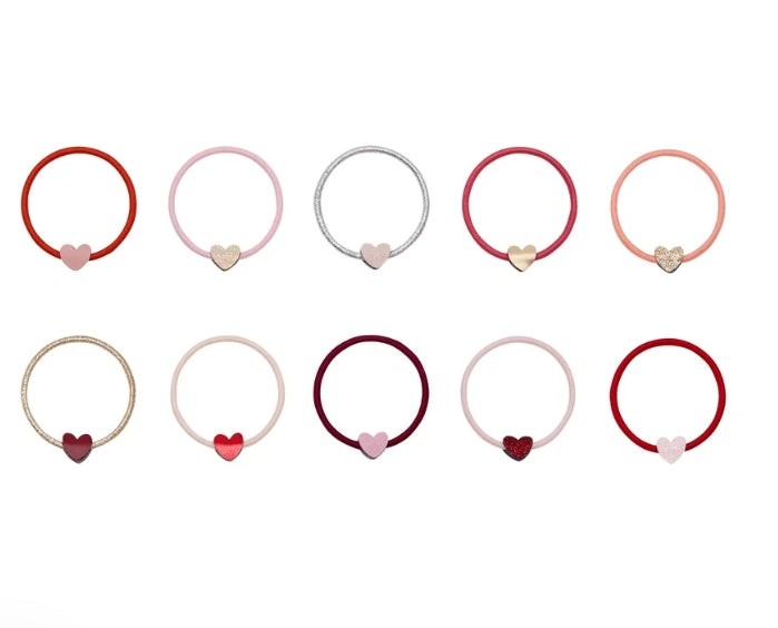 🎀 AI26/27 Teeny weeny heart hair ties M.L