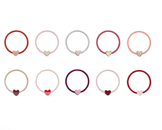 🎀AI26/27 Teeny weeny heart hair ties M.L