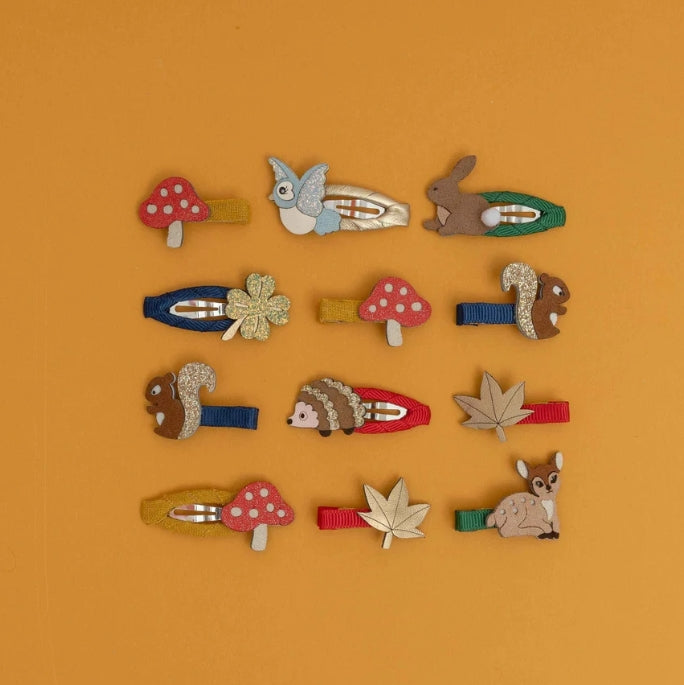 🎀 AI26/27 Fawn and friends salon hair clips M.L