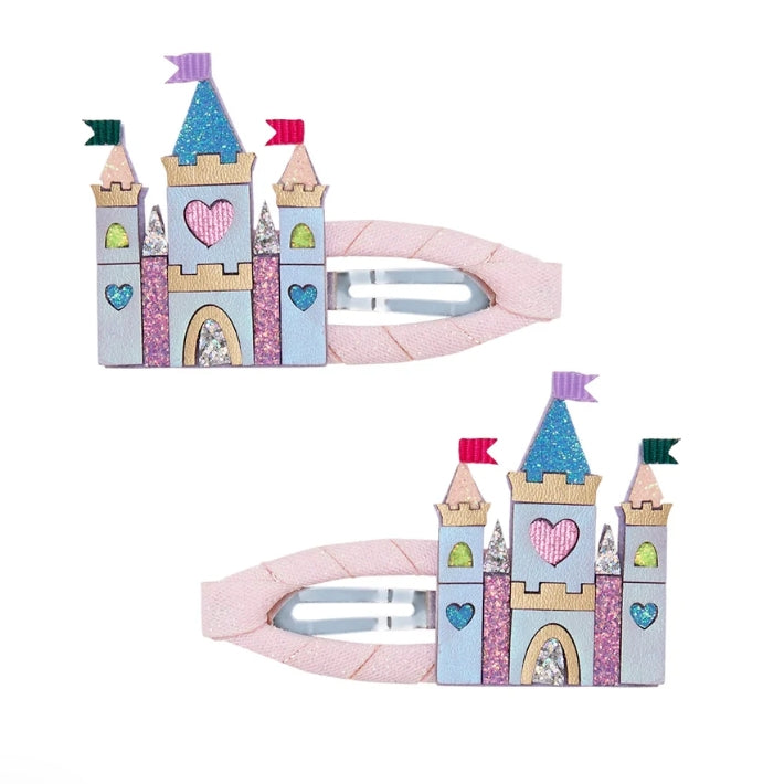 🎀 AI26/27 Rainbow castle hair clips  M.L