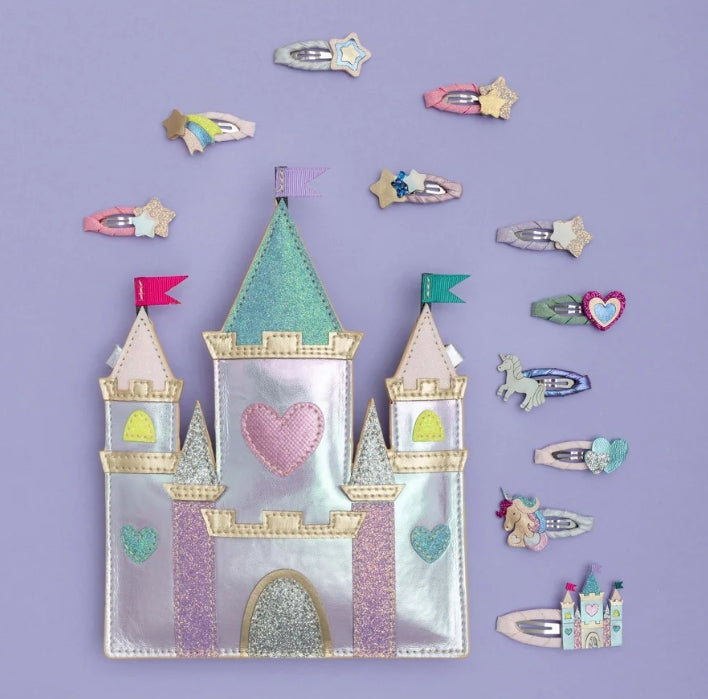 🎀 AI26/27 Rainbow castle hair clips  M.L