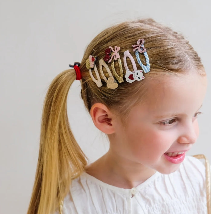 🎀 AI26/27 Kittybow mini hair clips  M.L
