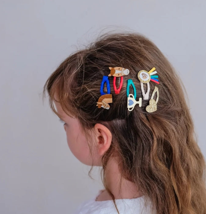 🎀 AI26/27 Show pony mini hair clips M.L
