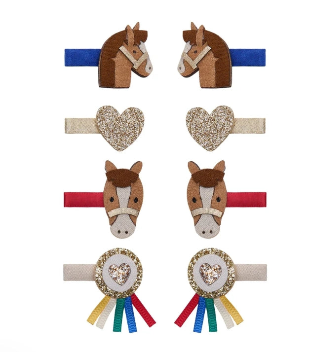 🎀 AI26/27 Show pony salon hair clips M.L