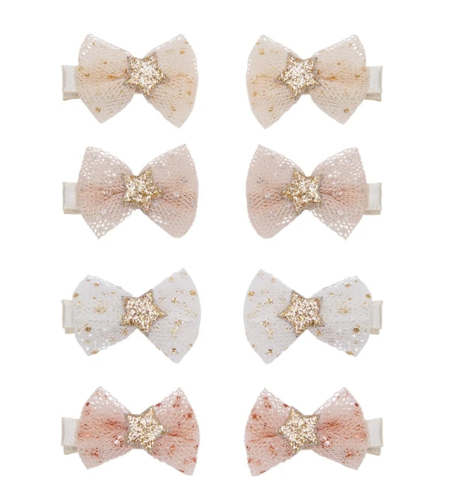 🎀 AI26/27 Tutu bow salon hair clips M.L