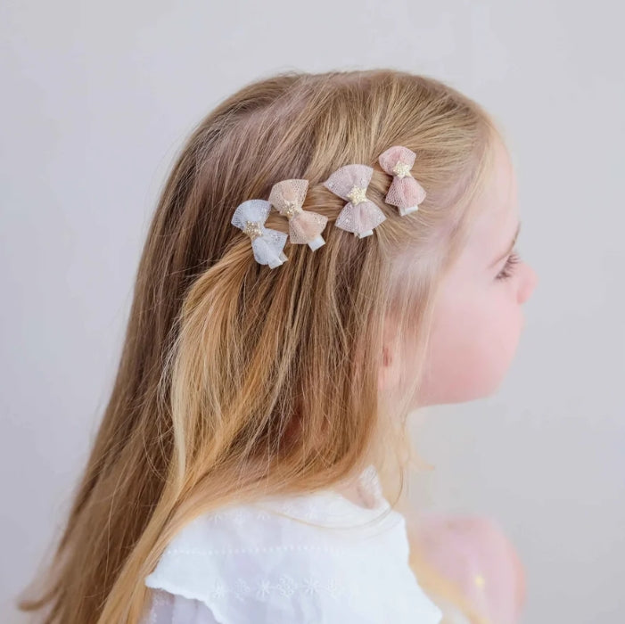 🎀 AI26/27 Tutu bow salon hair clips M.L