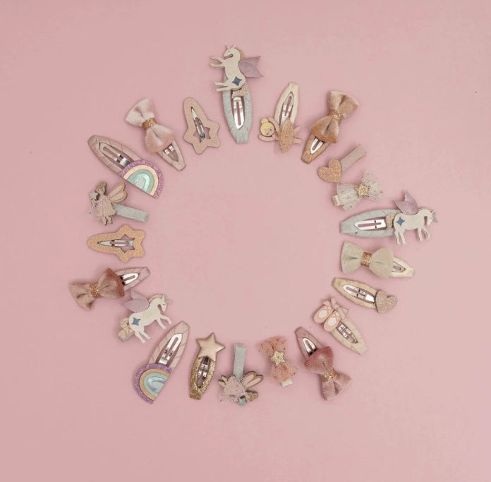 🎀 AI26/27 Tutu bow salon hair clips M.L