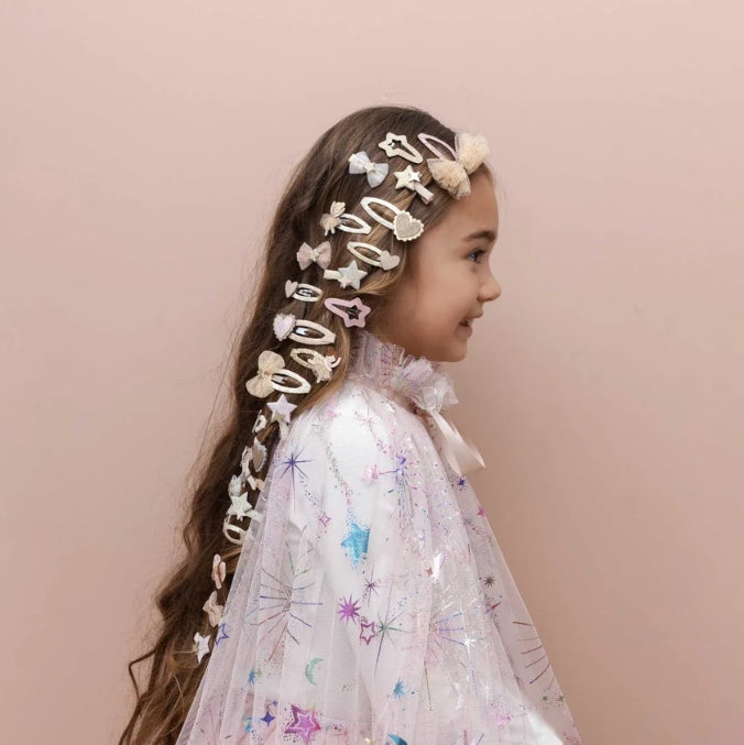 🎀 AI26/27 Tutu bow salon hair clips M.L