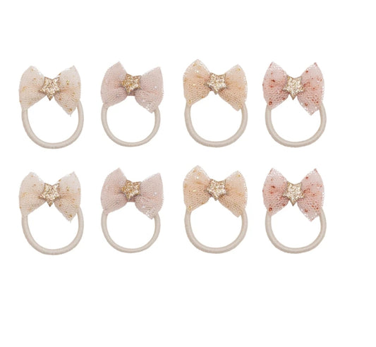 🎀AI26/27 Tutu bow mini hair ties M.L