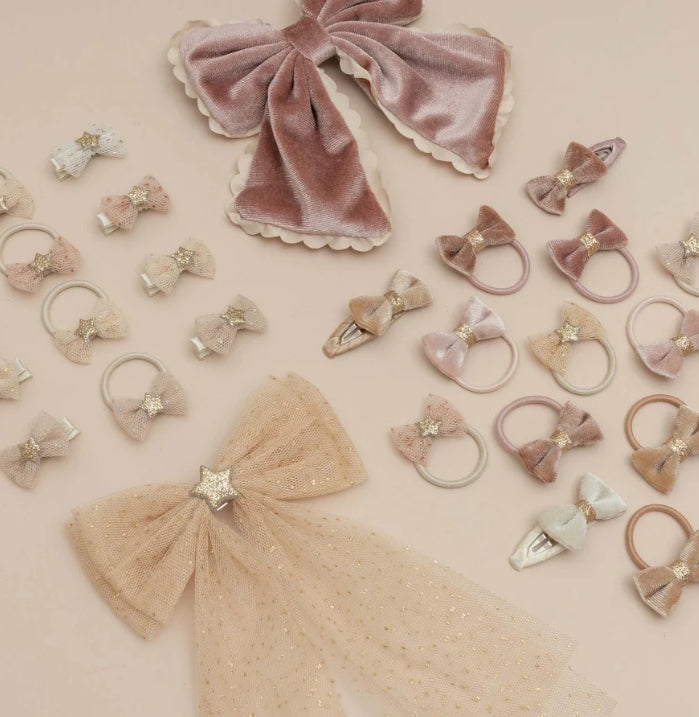 🎀 AI26/27 Tutu bow mini hair ties M.L