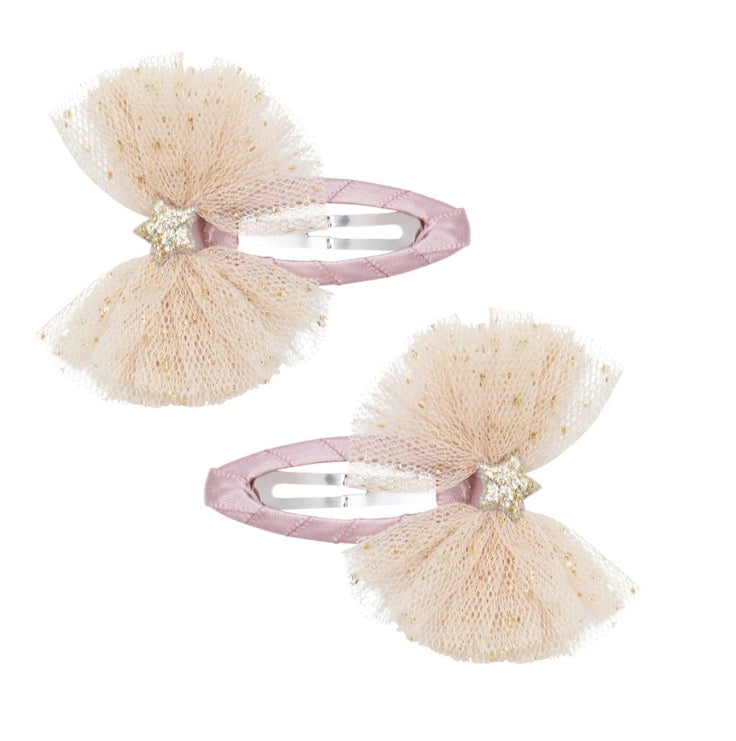 🎀 AI26/27 Large tutu bow hair clips M.L