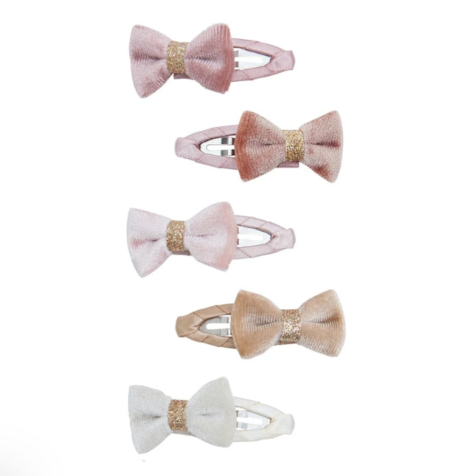 🎀 AI26/27 Velvet tinkerbell mini hair clips M.L