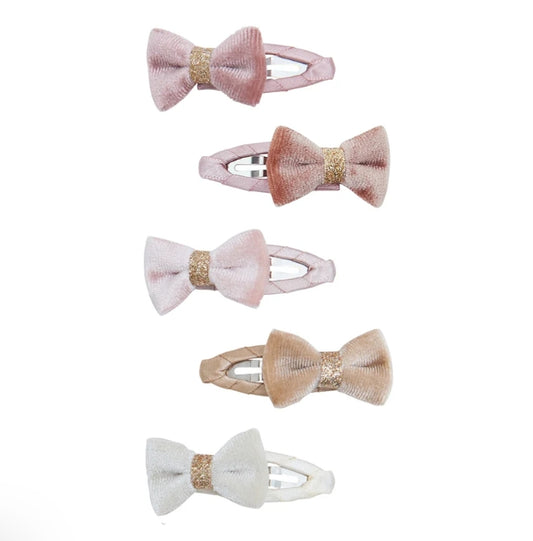 🎀AI26/27 Velvet tinkerbell mini hair clips M.L