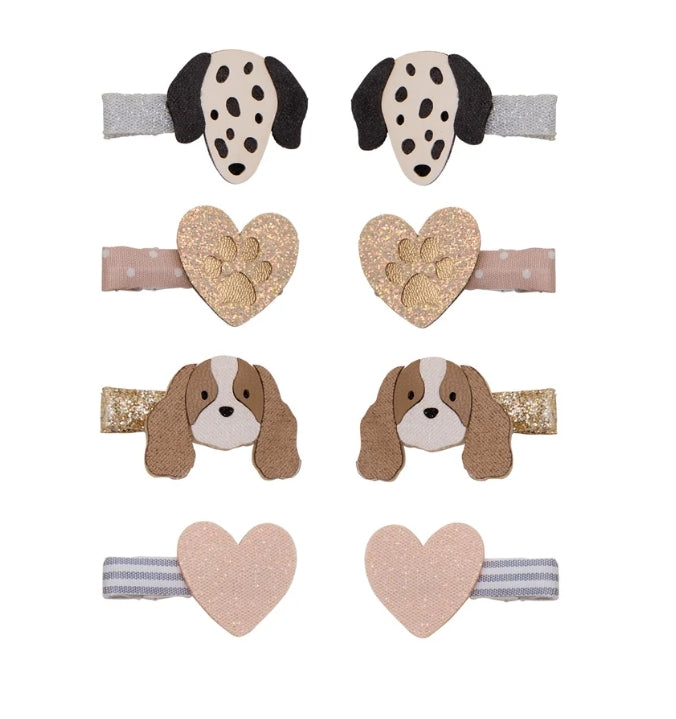 🎀 AI26/27 Puppy love salon hair clips M.L