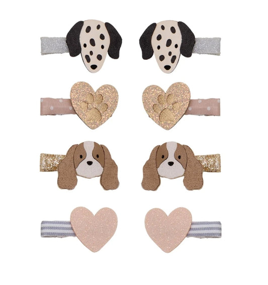 🎀AI26/27 Puppy love salon hair clips M.L