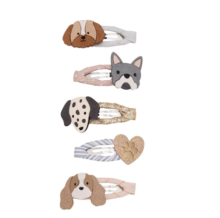 🎀 AI26/27 Puppy love mini hair clips M.L