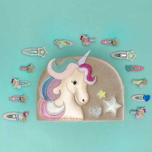 🎀 AI26/27 Velvet unicorn bag M.L