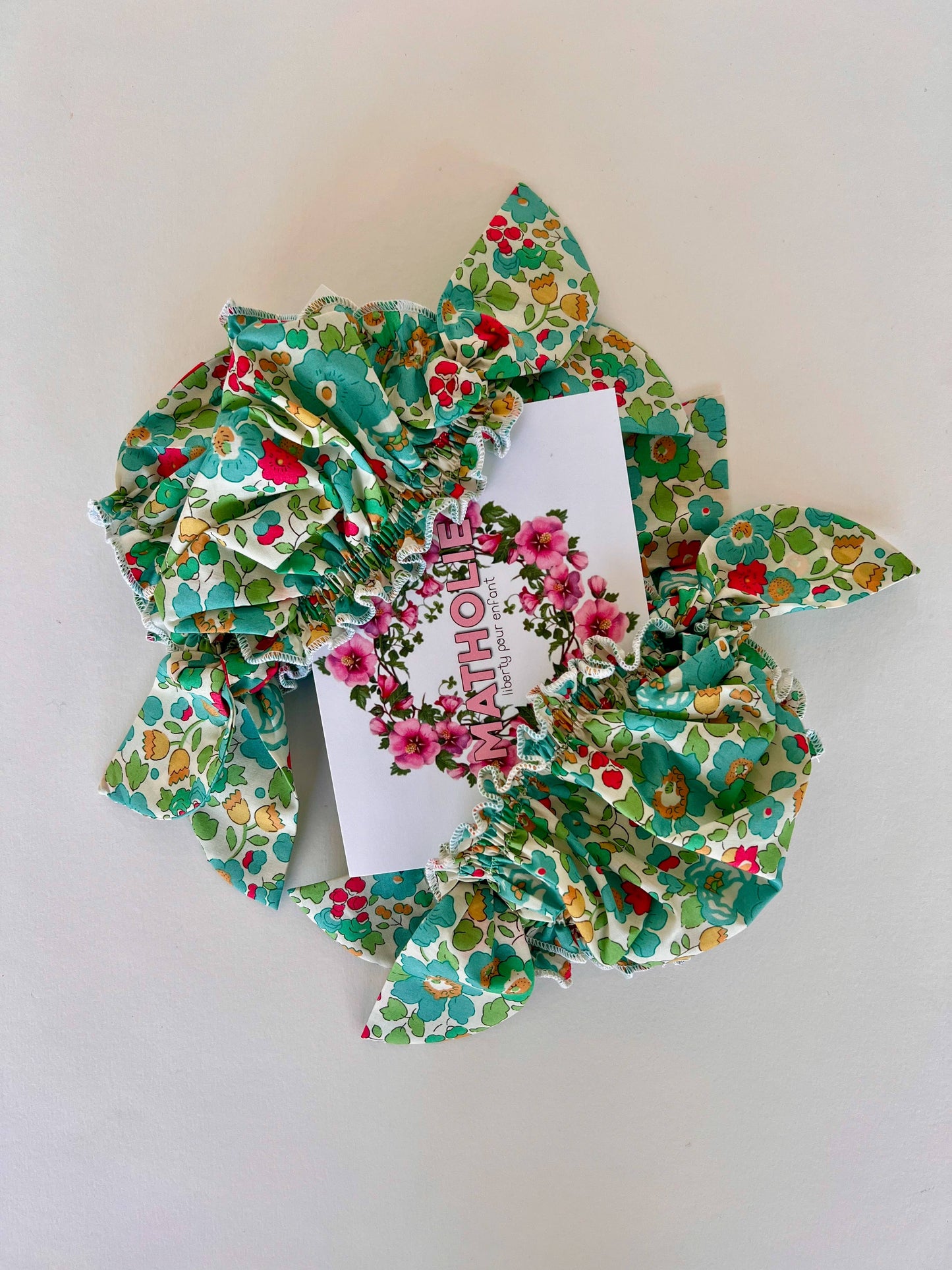 Costume da bagno in liberty Betsy turchese