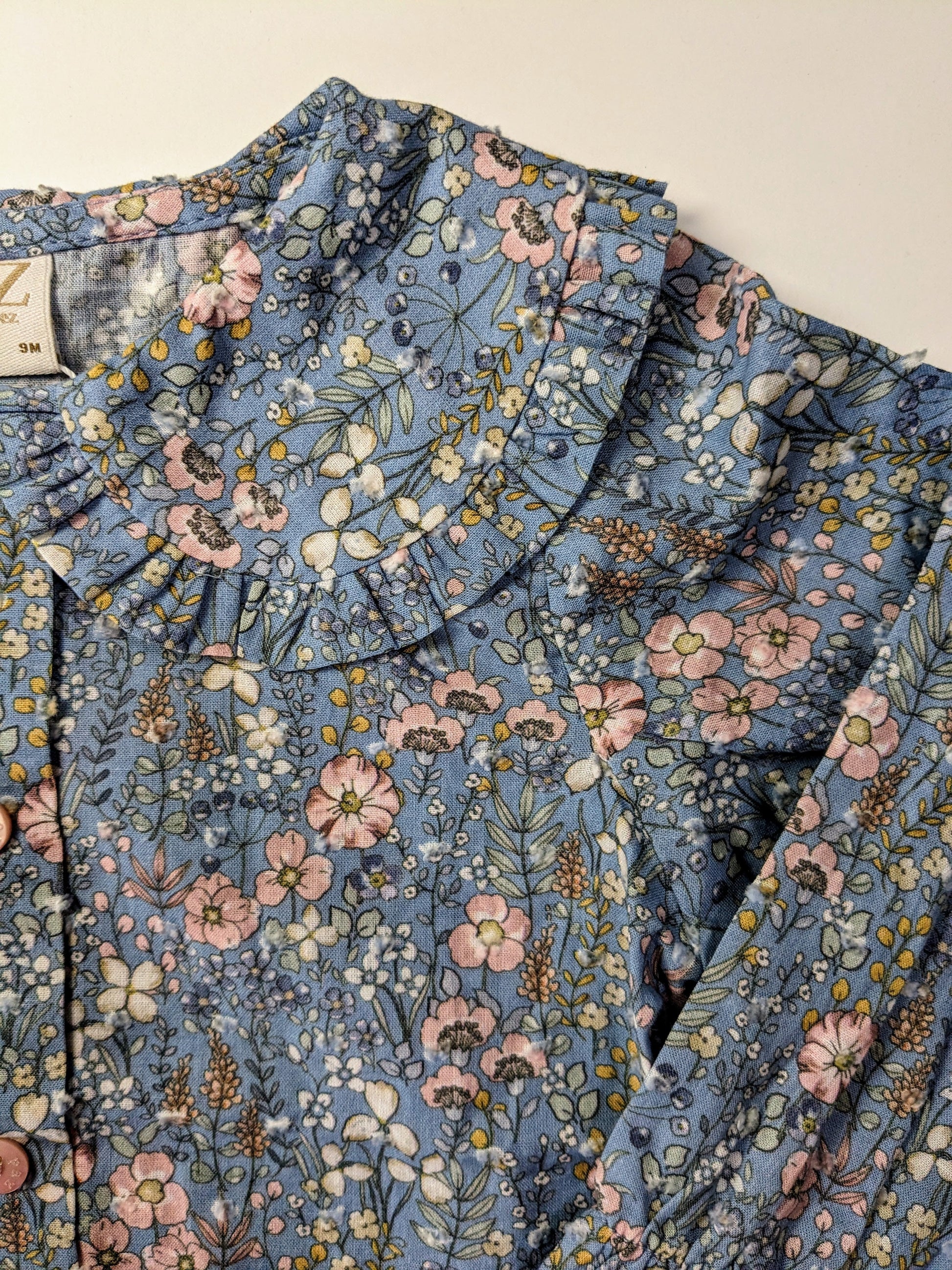 Blusa stampa fiori