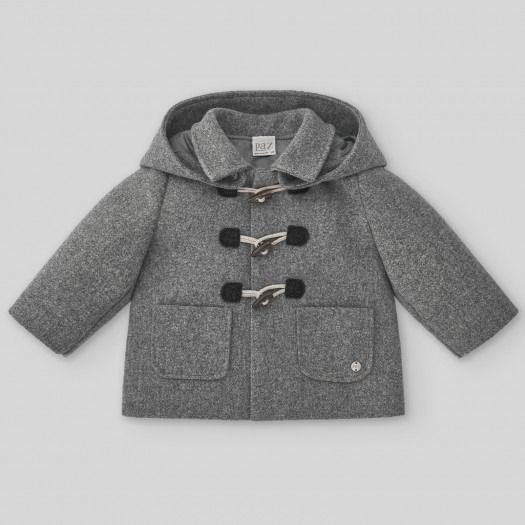 AI CAPPOTTO PALCO Montgomery in lana per bambini