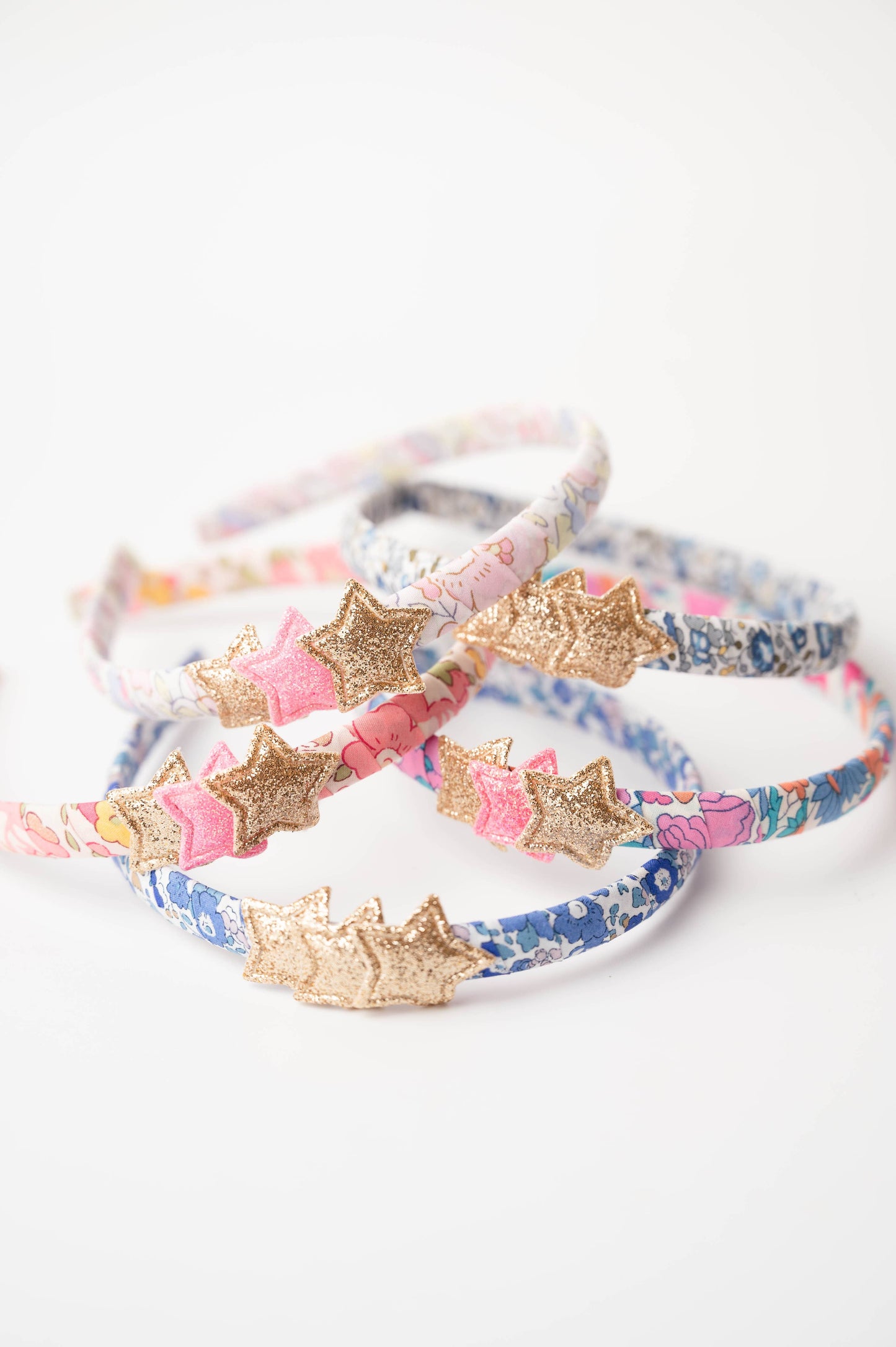 Cerchietti Liberty con Papaveri e Margherite