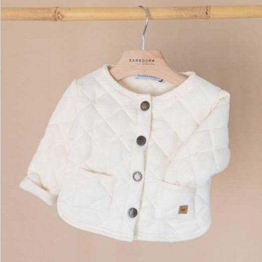 Giacca con bottoncini - Offwhite